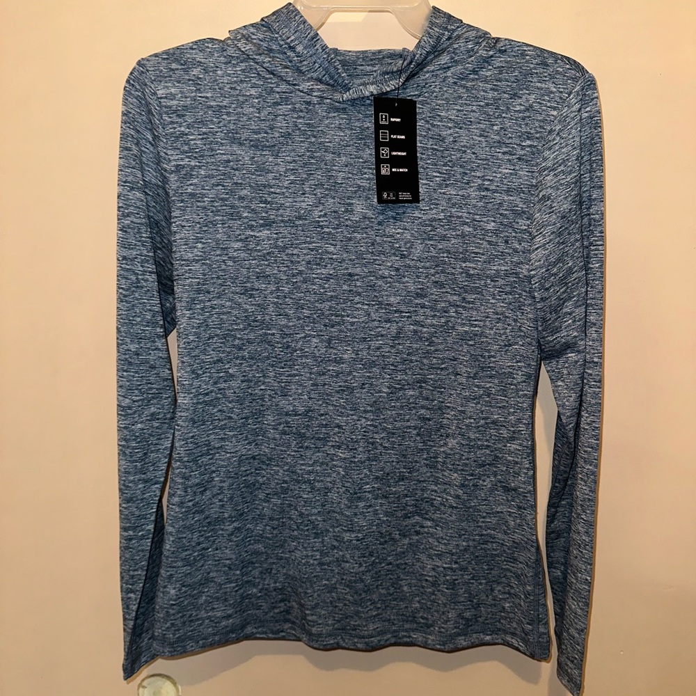 NWT Ideology Hooded Long Sleeve